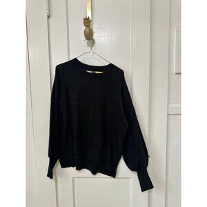 French connection women’s size large black sweater